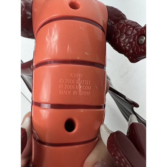 Avatar ZOKU'S FANG The Last‎ Airbender 14 inch Red Dragon 2006 - Picture 4 of 4